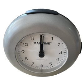 Maxitime Radio Alarm Clock with Snooze, Crescendo Alarm and Light