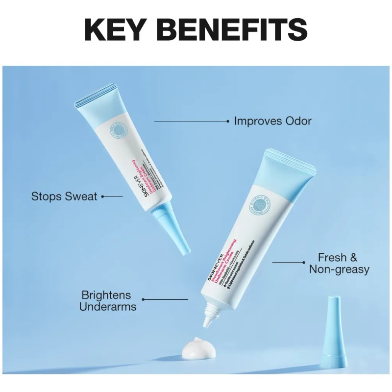 Crema Aclarante Axilas Entrepierna Rodillas Skinever Blanco