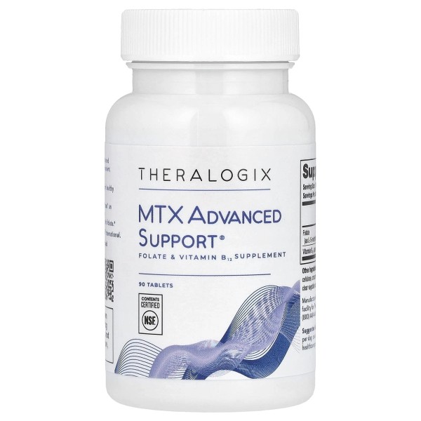 Theralogix 2 X Theralogix, MTX Advanced Support, Folate & Vitamin