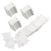 Embroidery Floss Bobbins, 128 Pcs Embroidery Floss Organizer, Plastic Embroidery