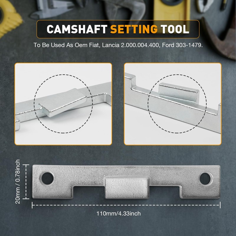 MOTOCOCHE Engine Timing Belt Tool Engine Alignment Tool for Locking