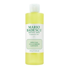Mario Badescu Loción especial de pepino | Tónico facial que no seca ni irrita para eliminar el exceso de grasa y secar los brotes | Astringente revitalizante y clarificante para el rostro | 236 ml
