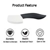 Ceramic Knife Mini Cleaver Nakiri Knife White Blade Small Paring
