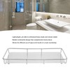 Bathroom Countertop Tray Stainless Steel Acrylic Modern Minimalist Design Space