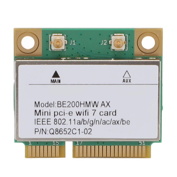 PCI E WiFi 7 Card, 8774 Mbps 2 Band 2.4G