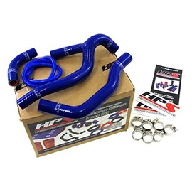 HPS (57-1237-BLUE) Silicone Radiator Hose Kit for Honda CRF450R