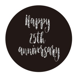 MAGJUCHE 25th Wedding Anniversary Stickers – We Still Do- Wedding Anniversary Party Sticker Labels, Supplies, 2 Inch Round, 40-Pack