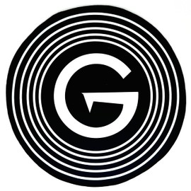 GrooveWasher Big 'G' Record Cleaning Mat – Professional Work Mat for Cleaning Vinyl Records, Lg 16” Dia., Thick Double Layered Microfiber, Protect Delicate Vinyl Records While Cleaning