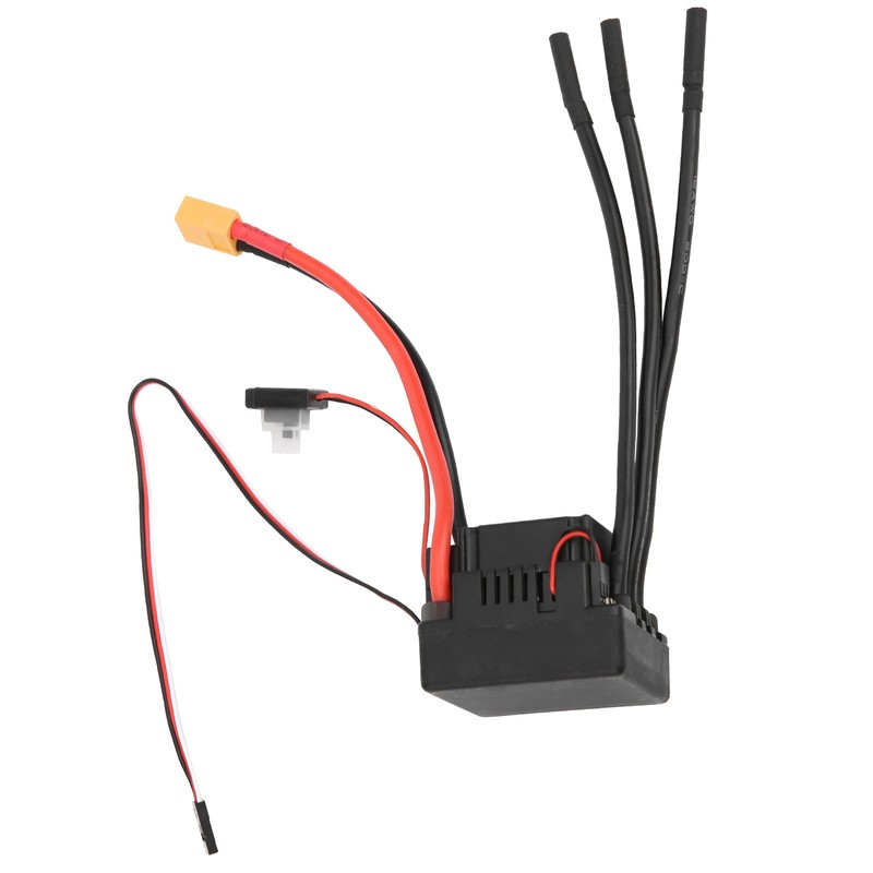 80A Waterproof Brushless ESC Electric Speed Controller Accessory for 1/8