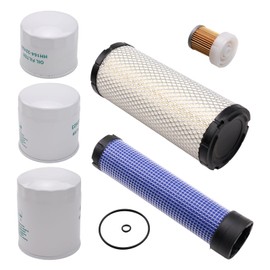 GNXFixt Tractors maintenance kit Oil, Fuel, Air & Hydraulic Filters Compatible with Kubota L2501 L2800 L3200 L3400 L3700SU L3800 HST Tractors Replaces HH164-32430, TA040-93230, TA040-93220