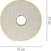 bianco Shabby® Glass Paper Professional Corundum with Sponge for Finger