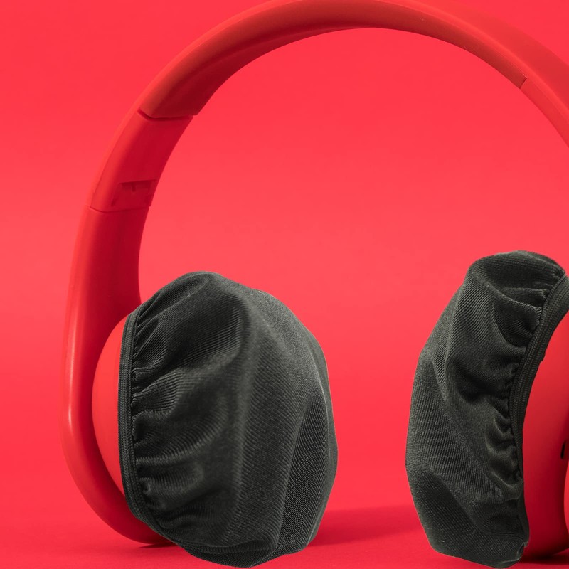 Headphone Earpad Covers, 2PCS Reusable Headphone Sweat Covers Washable and