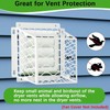 Dryer Vent Cover Outside | Protective Cap Weatherproof Exhaust Protector
