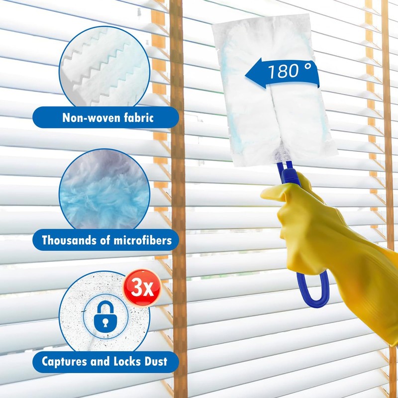 Flash Dust Magnet - 20PCS Flash Duster Dust Magnet Kit