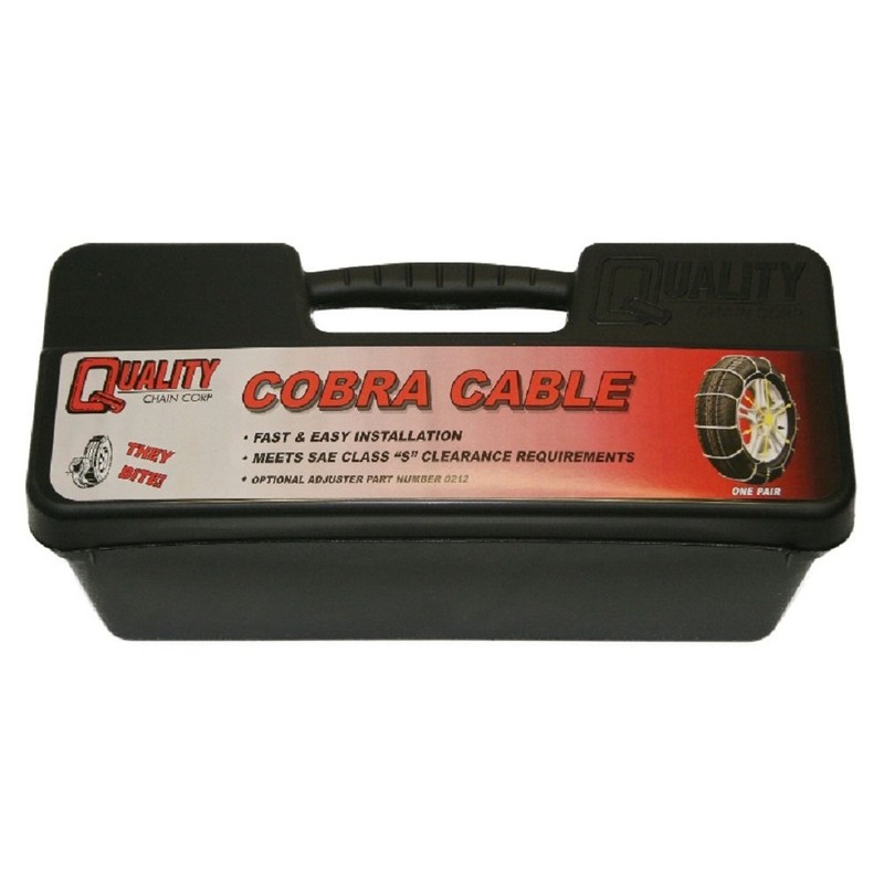 Quality Chain Cobra Cable Passenger Snow Traction Tire Chains (1022)