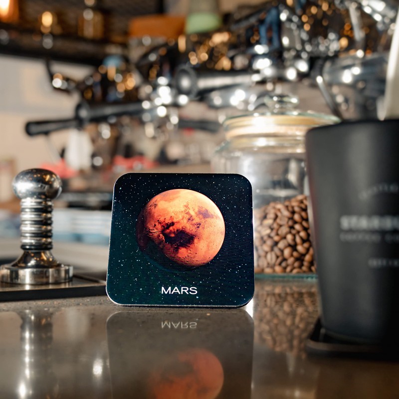 VEVMAX Premium AI Designed Coasters - Ideal for Hot Drinks