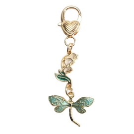 SHTALHST Dragonfly Keychain for Women Elegant Dragonfly Keycharm Chinese Style Accessory for Keys Phone Bag Charm Cultural Inspired Gift