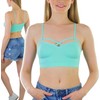 ToBeInStyle - Brasier Deportivo sin Costuras para Mujer, Basic -
