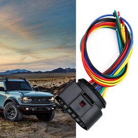 LIZAPUS 10-PIN Headlights Connector Compatible with Volkswagen Jetta 2019-2023 17A941036E 17A941035E Pigtail Plug Wiring Harness