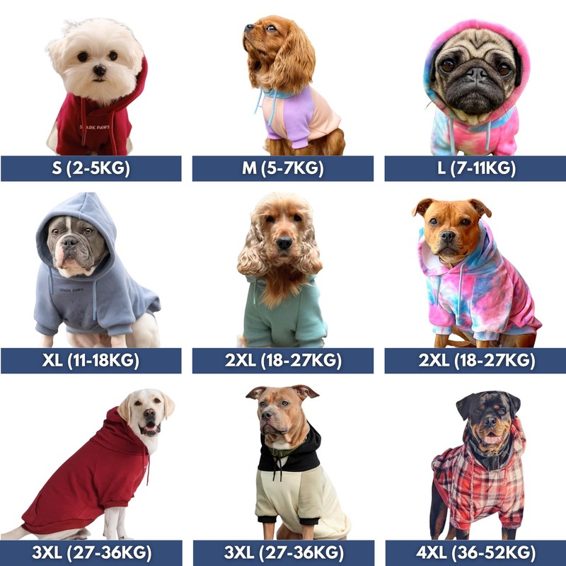 Spark Paws Dog Hoodie - Premium Quality, Butter Soft, Superior
