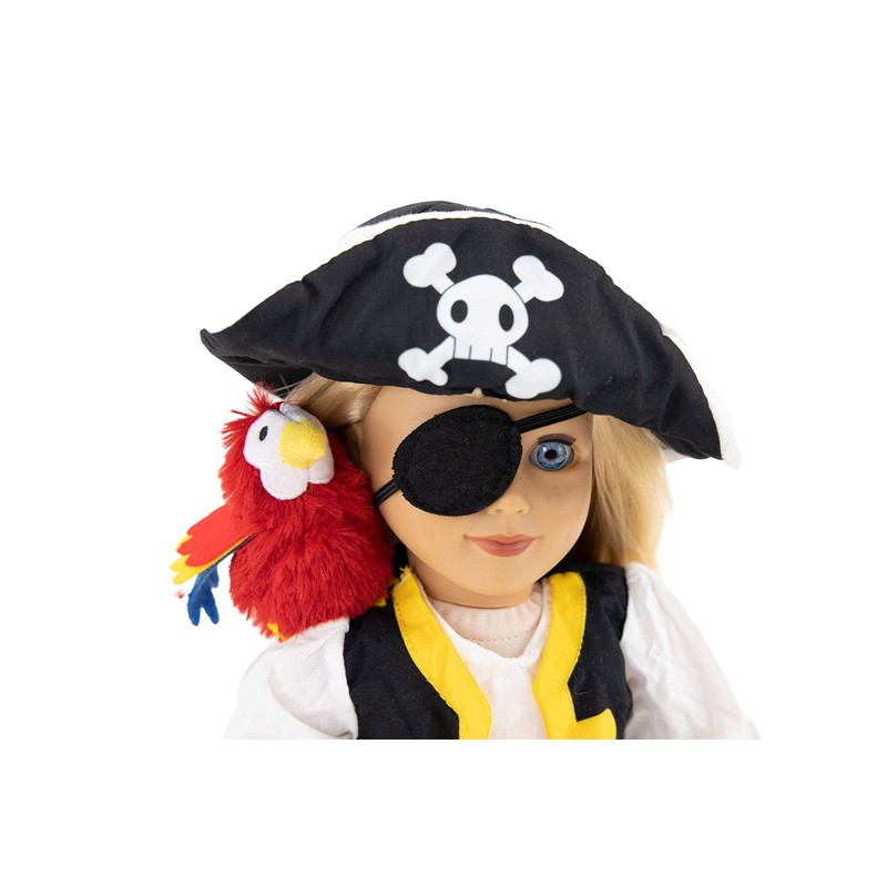 Playtime by Eimmie 18 Inch Pirate Doll Clothes & Accessories