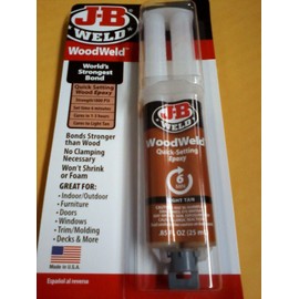 J-B Weld WOODWELD Syringe