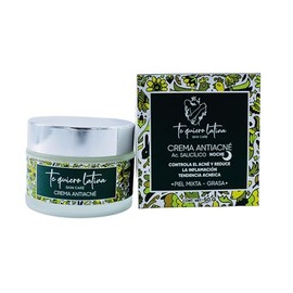 Crema Antiacné Piel Grasa | Skin care | Acido salicilico | Control de acne | Espinillas | Poros obstruidos | Para pieles grasas, seborreicas con acné activo o no | 50 gr