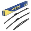 3 Wipers Factory Replacement For Jeep Wrangler 2018 2019 2020