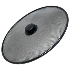 BESTonZON Anti-oil Splash Pot Lid Kitchen Splatter Guards for Frying Small Loaf Tin Oil Splatter Guard Frying Grease Cover Bacon Grease Splatter Screen Stainless