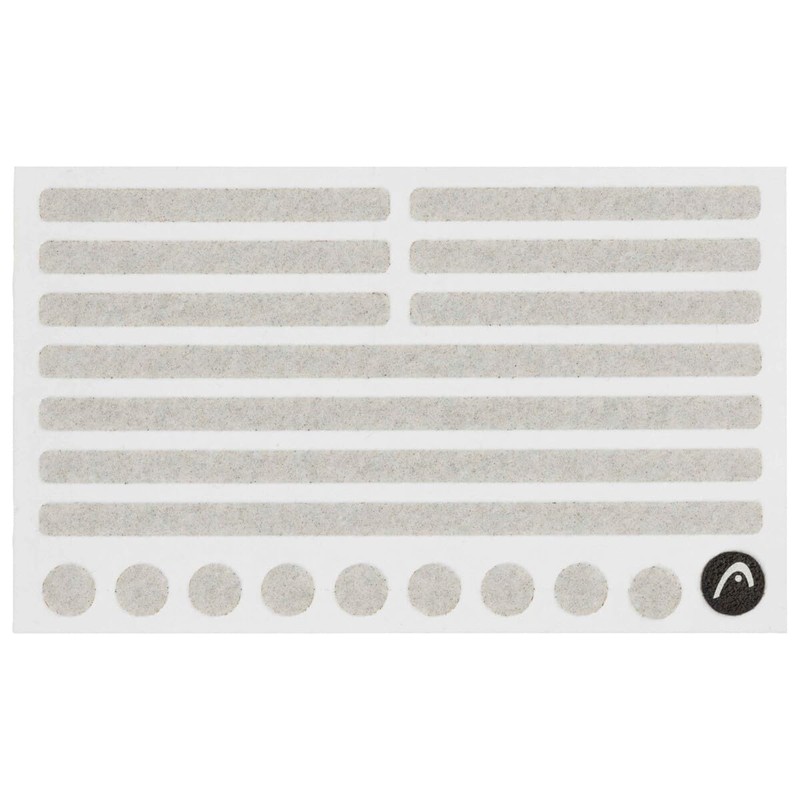 HEAD Unisex Adult Padel Pro Spin Strips, Transparent, One Size