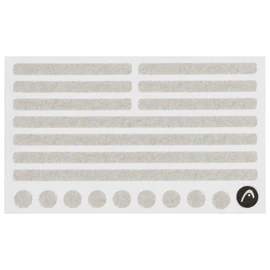HEAD Unisex Adult Padel Pro Spin Strips, Transparent, One Size