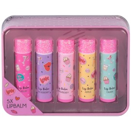 Create it! - 84528A - Kinder Lippenbalsam mit Duft - 5 Stück