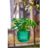 Melphoe 2 Pack Self Watering Hanging Planters Indoor Flower Pots,