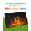 TAOMAND Large 70 x 48 inches Under Grill Mats for