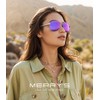 MERRY'S Aviator Sunglasses for Men Women - Polarized Driving Sun