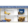 Gekko Model GEC35GM0034 1/35 5t Hand Forklift, Wooden Pallet, 200
