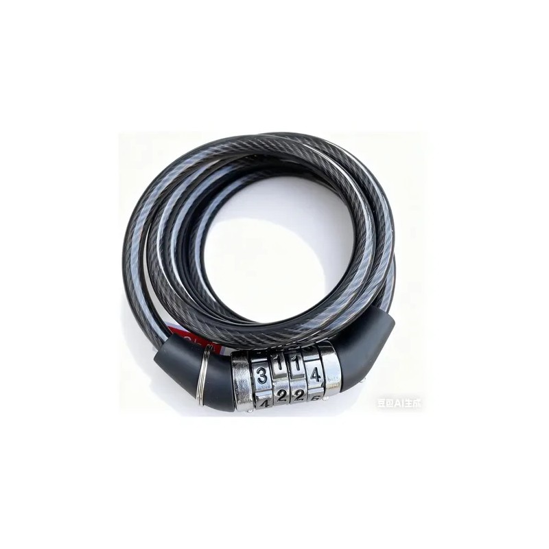 Candado Cable De Seguridad Con Combinación Para Bici O Moto