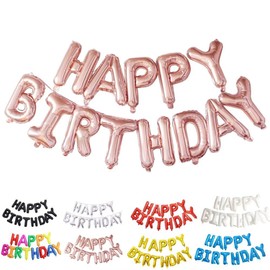 Vthoviwa Birthday Balloons, Rose Gold, Carnival, Decoration, Anniversary, Party Decoration, Happy Birthday Decoration, Balloons, Rose Gold, Birthday Party, Decoration, Balloons, Unisex