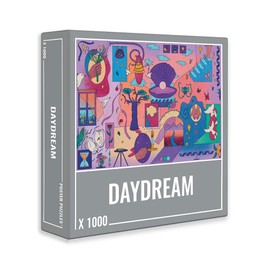 Cloudberries Daydream 1000 Piece Puzzle for Adults with Surreal Art in Pink and Purple Shades Beautiful Puzzle