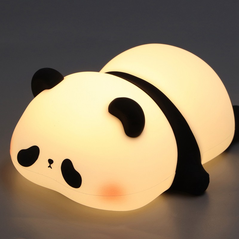 Night Light for Kids 3 Level Dimmable Bedside Lamp Rechargeable