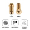 AEDIKO 20pcs V6 Volcano Nozzle Brass Extra Extruder Nozzles 0.6mm