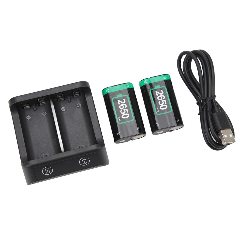 Rechargeable Battery Packs for XboxSeries X/S 2650mAh Fast Charging LED