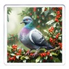 Pigeon Coaster Set. 4 different Pigeon Pictures on 10cm x
