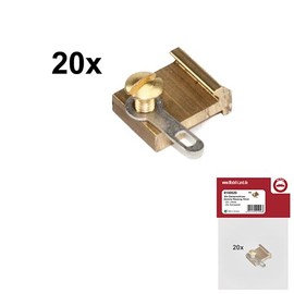 ML-Train Track Connection Terminals Pack of 20 for Wiring Track Sections of Spur-G Garden Railways