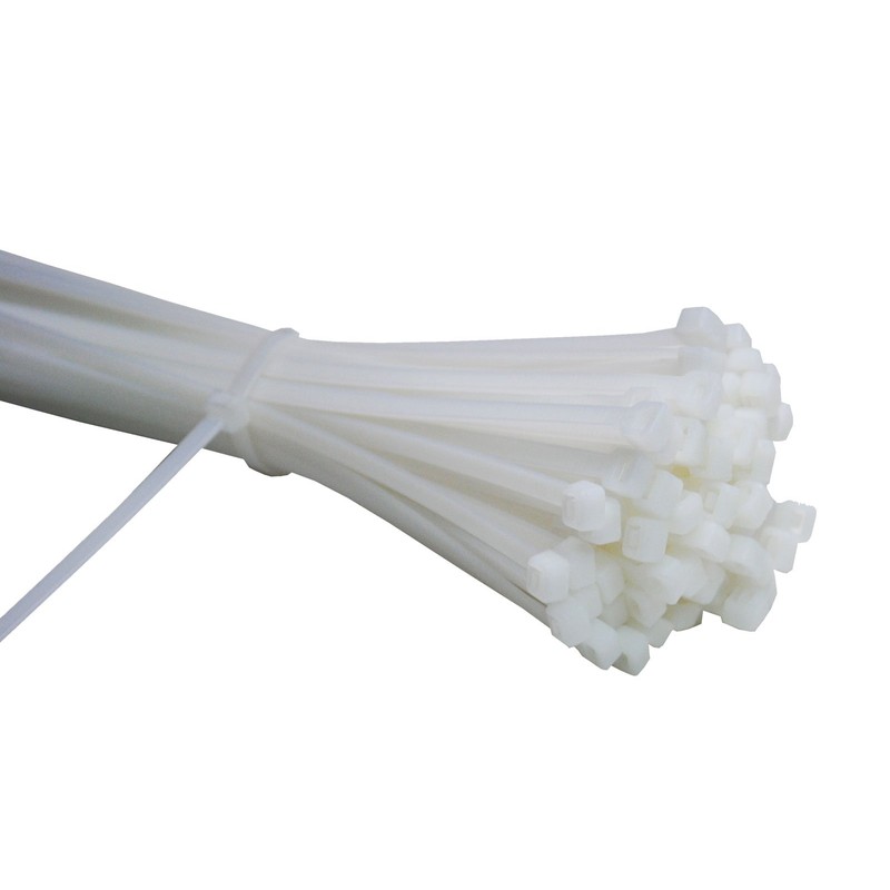 Cable Ties Assortment White 100 x 2.5 mm 200 x