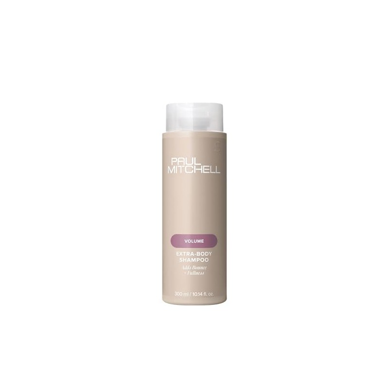 Shampoo Paul Mitchell Extra-Body para Cabello Fino, Aporta Volumen, Cuerpo