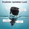Meejune Hide a Key Outside Sprinkler Head - Waterproof Outdoor