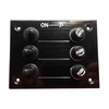 Pactrade Marine Boat 3 Gang Bakelite Plate Switch Panel with