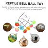 Sosoport Compact Reptile Bell Balls 7 Pack Sucker Toys for