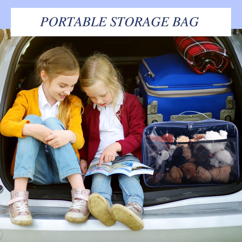Abbylike 6 Pack Toy Storage Bag Bricks Building Set Car